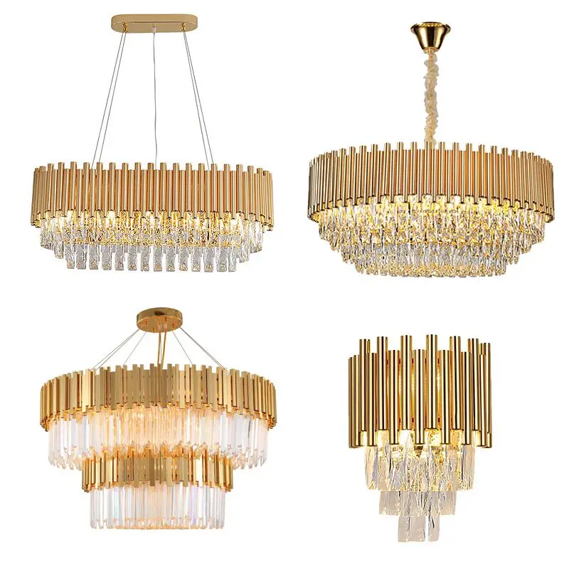 Современное классическое дизайнерское украшение для комнаты подвесные светильники современная роскошная Потолочная люстра K9 светодиодная Хрустальная