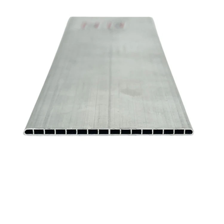 Wholesale Cheap Price Micro Channel Joining Pipe Big 16 Holes 49.8*2.4 Micro Channel Flat Aluminum Radiator Tube