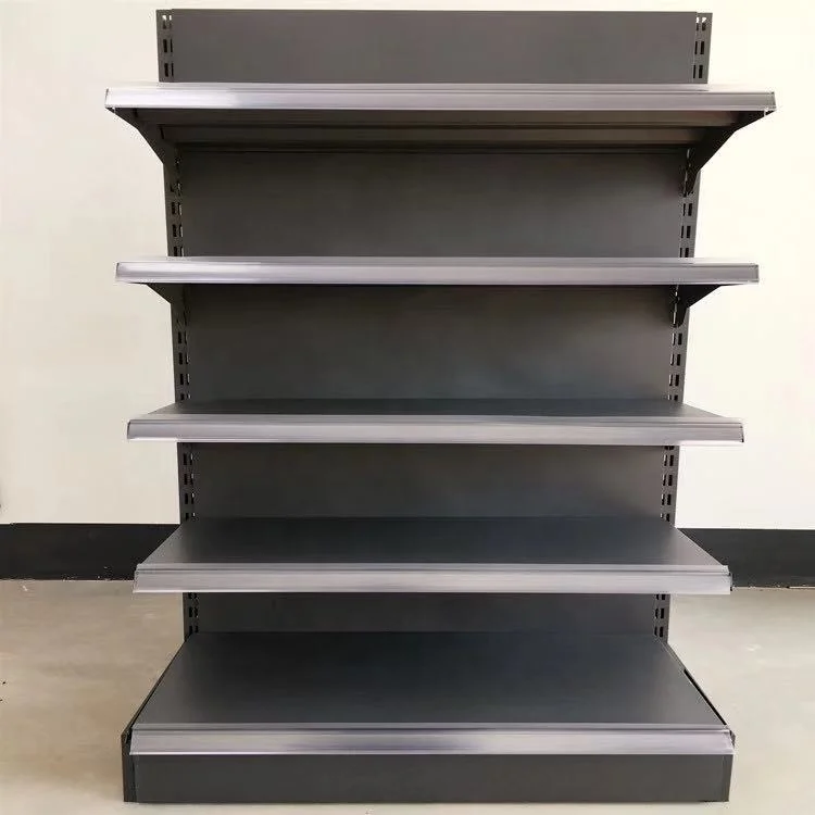 super market shelf gondola metal display shelf for supermarket