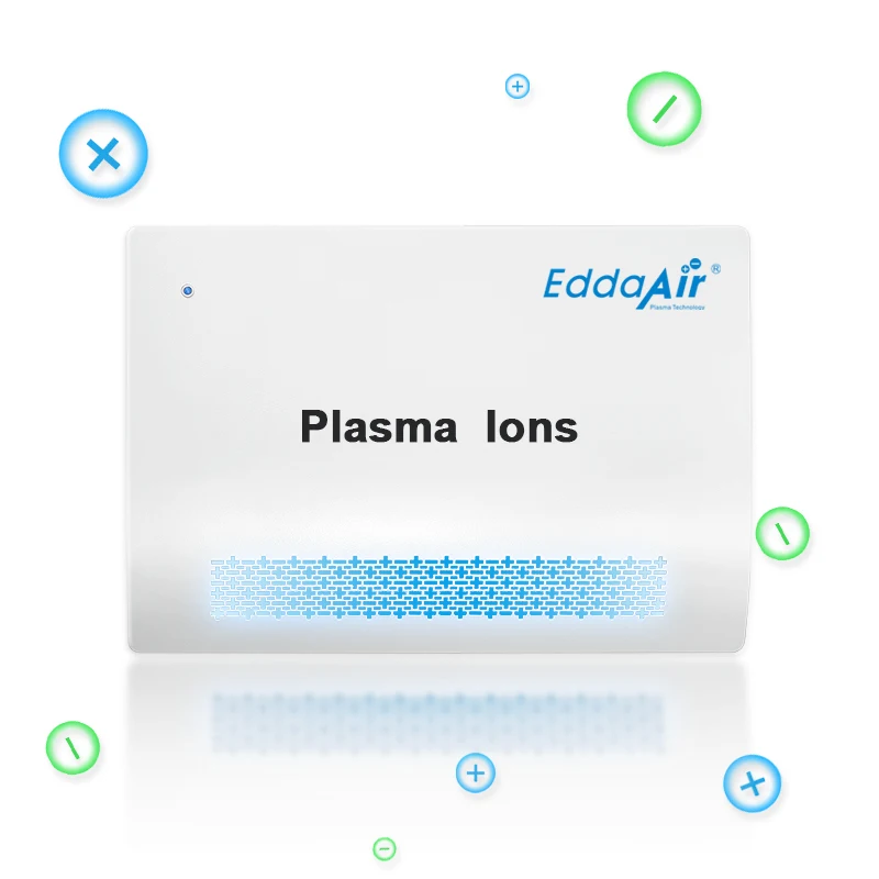 Eddaair коммерческий УФ HEPA настенный плазменный ионный очиститель воздуха и стерилизатор удаление заказа