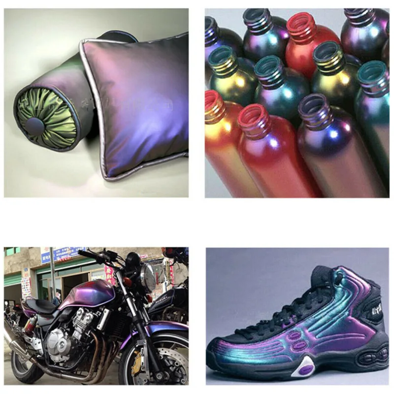 Nail Art Makeup Chameleon Pigment Angle Change Pearlescent Powder Epoxy Slime Car DIY Spray Paint Color Change