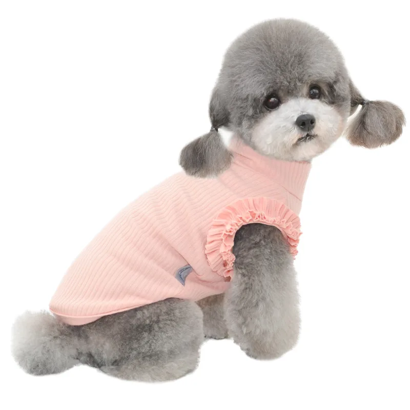 LM0183K New puppy clothes Small dog clothing Cat clothes Pet cotton clothing
