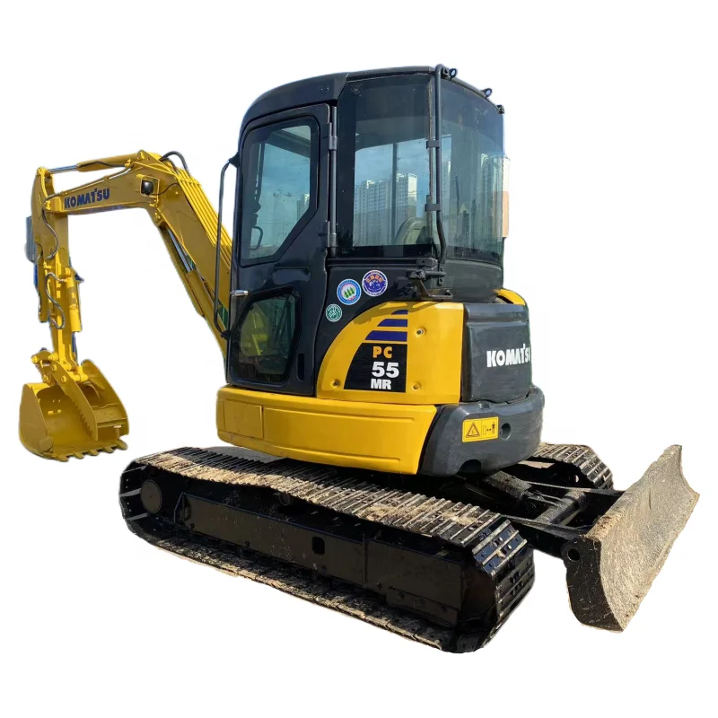 Excellent Condition Used komatsu mini excavator pc55, komatsu pc30 pc50 pc40 mini excavators with low price for sale