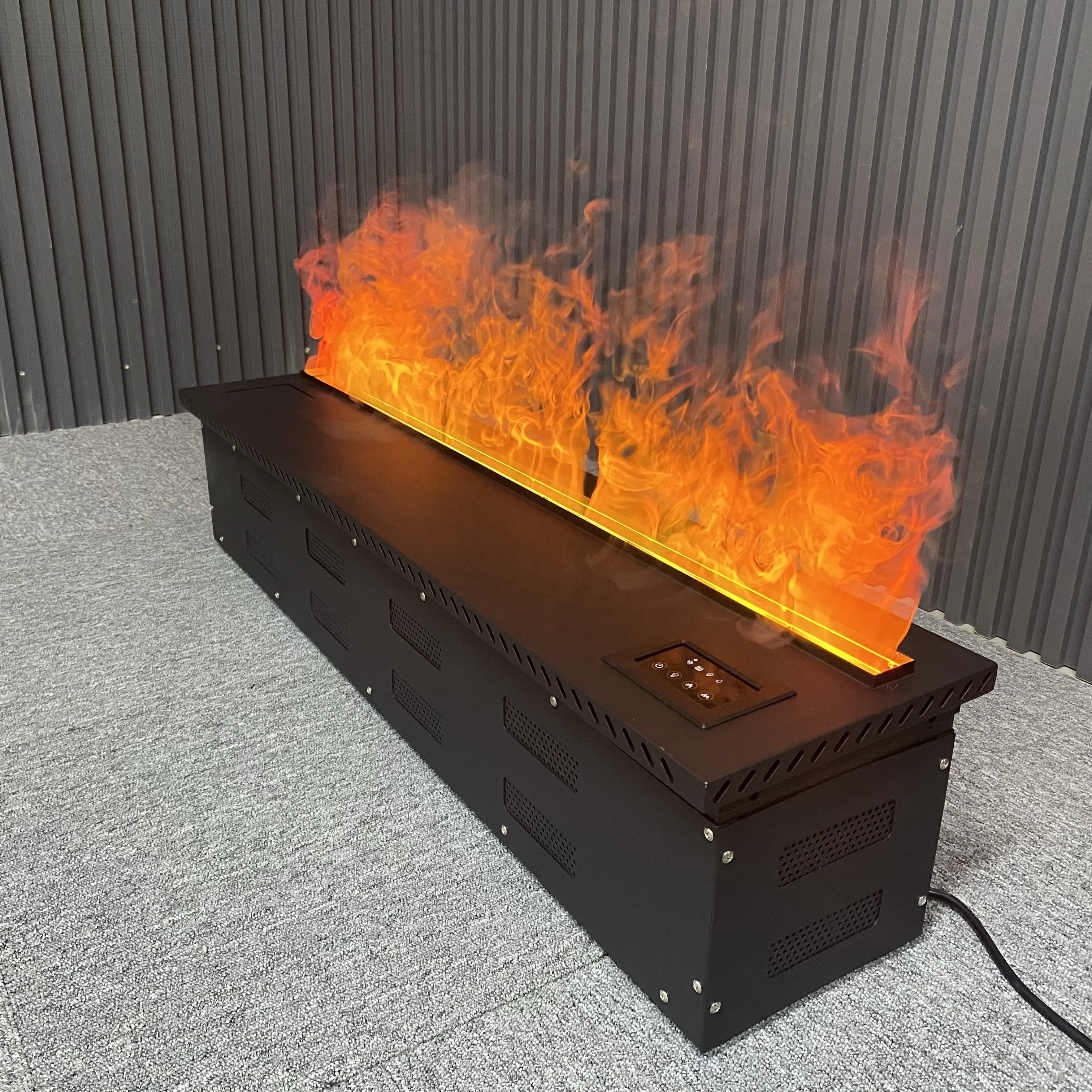 New Definition Fireplace 100% Safety Water Steam Electric Fireplace woguan Cold Flame No Chimney