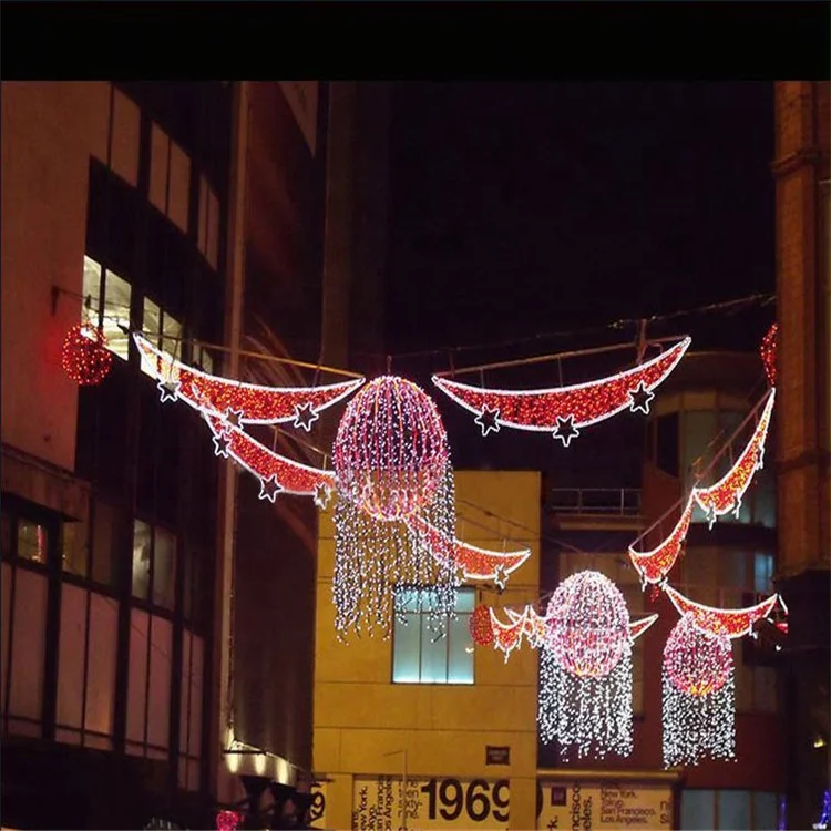 China Christmas Decor 2022 Customizable Christmas Decorations Outdoor Pole Motif Led Street Light