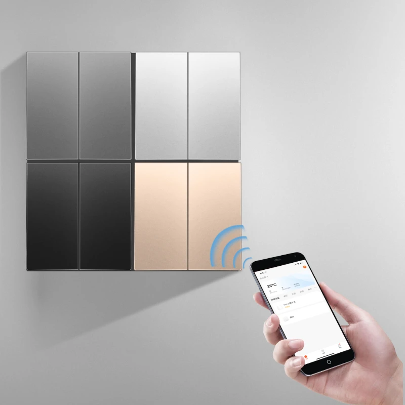 Best Recommends Scene Linkage Control Smart Switch Wifi Touch Smart Zigbee Switches In Home Or Office