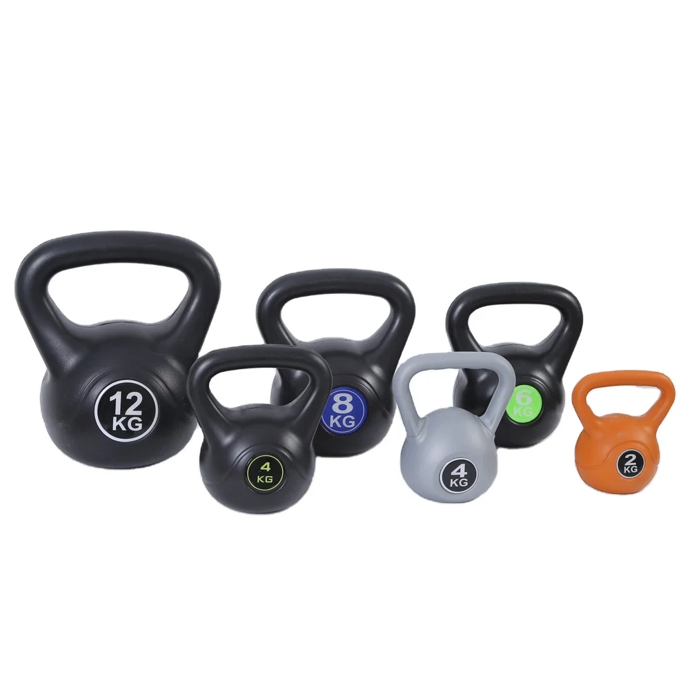 Custom Logo Color Weight Competition Steel Kettlebell  Hand Weights for Strength Training indoor sports products