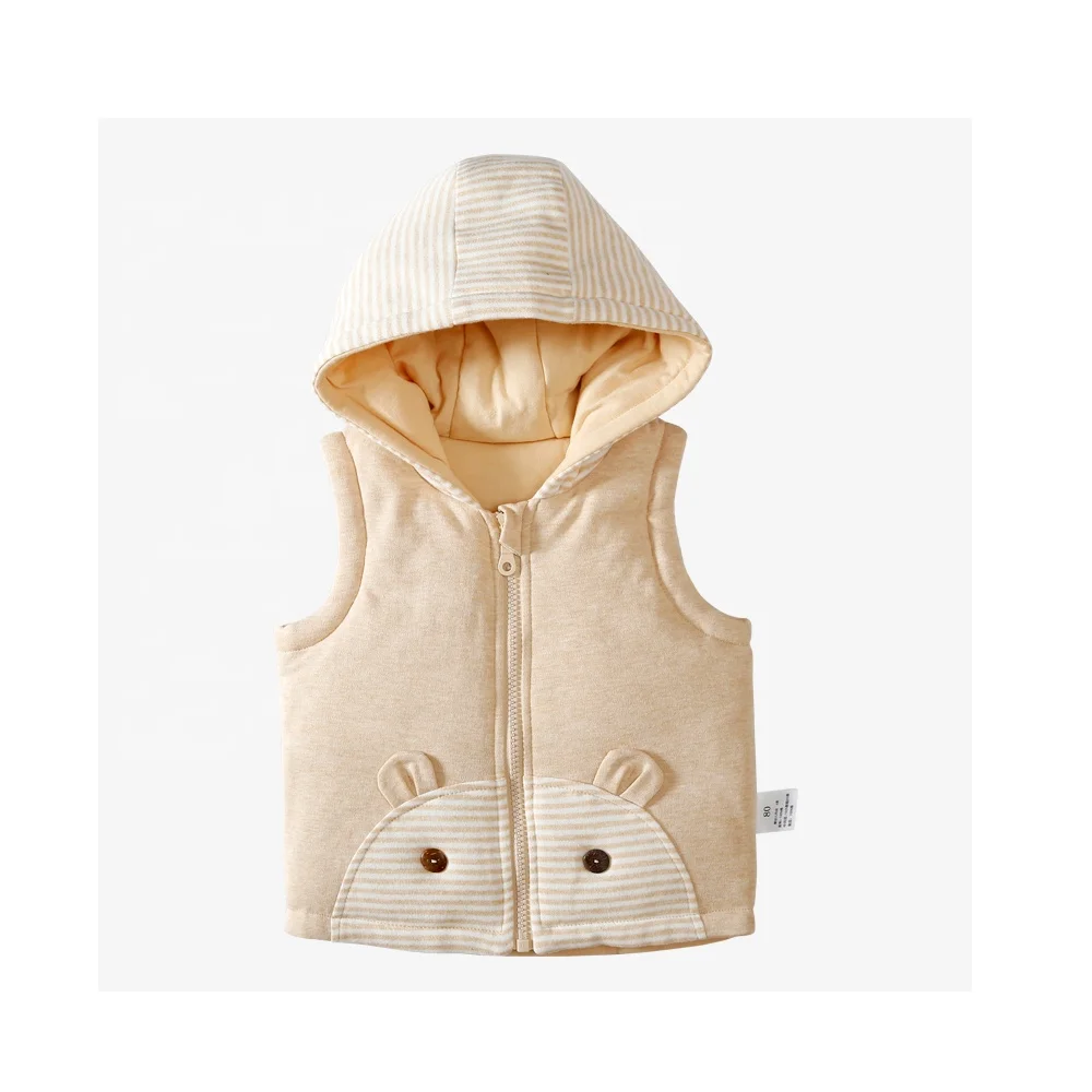 
Newborn Children Hooded Waistcoat Wholesale baby warm vest From China 