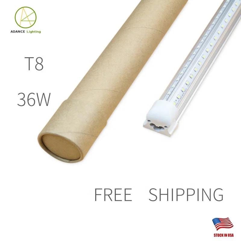 
Advance lighting High quality T8 Integrated Double Sides lights fixture 36W high brightness 4ft led tube 