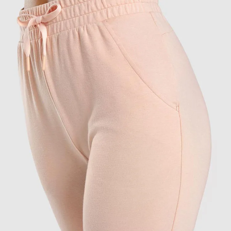 Женские повседневные леггинсы на завязках с высокой талией и карманами