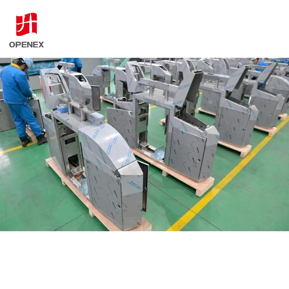 OEM Metro Turnstile Cabinet Carbon Galvanized Stainless Steel Large Precision Custom Sheet Metal Fabrication