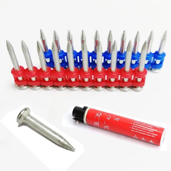 Hardened Steel Concrete Nails  Fastener Pins for Gas Actuated  Nailer