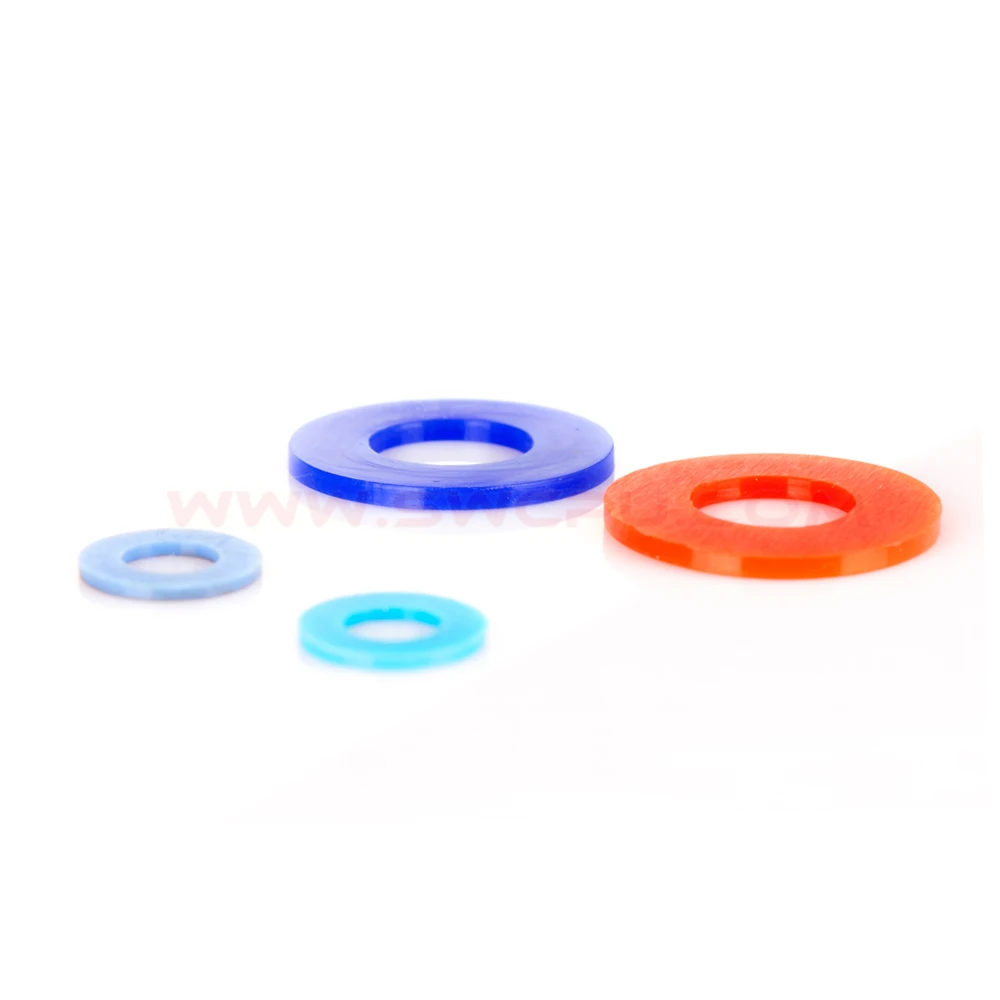 custom white high heat resistant flexible rubber washer for hose