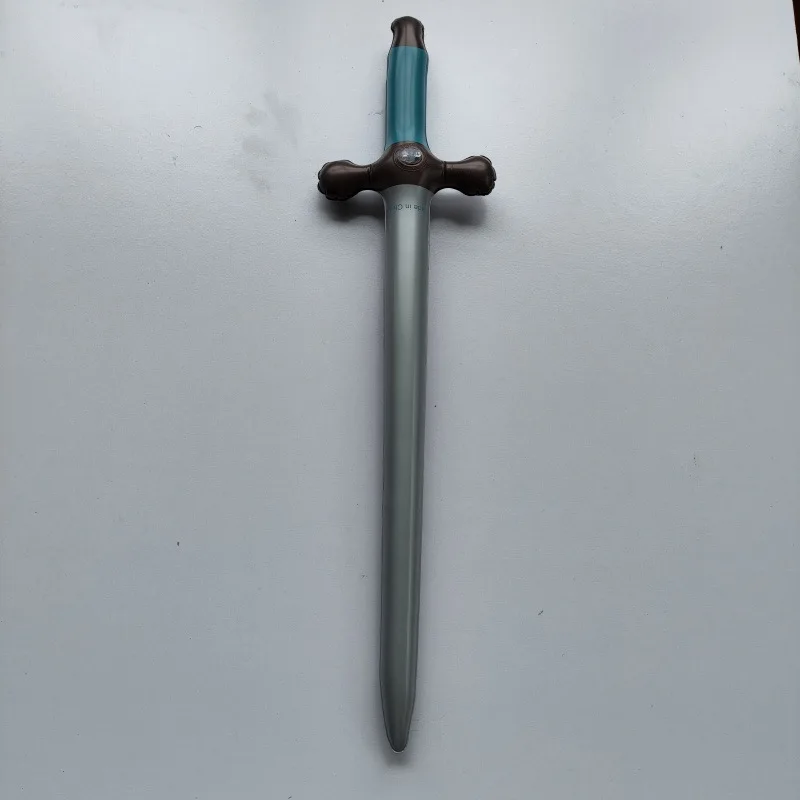 Customizable pvc inflatable sword shield fencing model for kids outdoor toys party cosplay