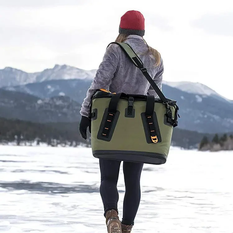 Custom Fashion Daily Use Insulated Lunch Food Can Cooler Bags Ice Portable Soft Coolers Waterproof Cooler Bags