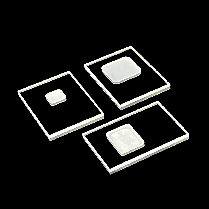 High quality coated round uv quartz plate quartz substrate coating quartz plate