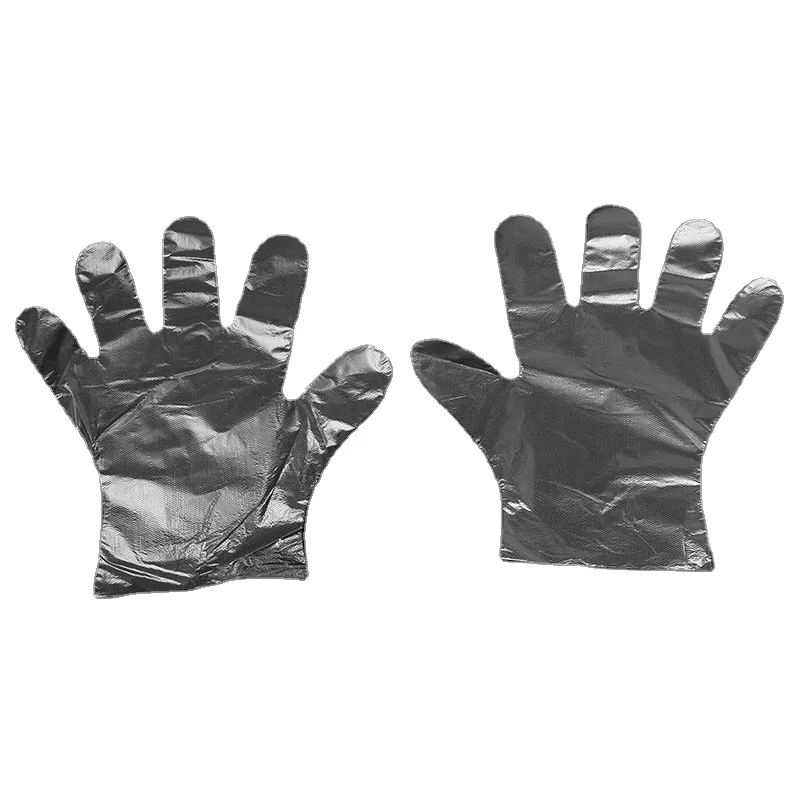 Jieli  Food Grade Disposable PE Gloves Latex-Free and Powder-Free Household Gloves Low Cost Disposable PE Gloves