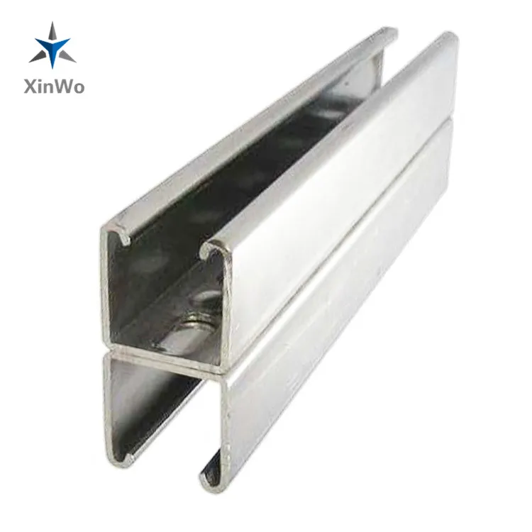 High quality back to back strut channel unistrut c channel beam clamp in steel structure building