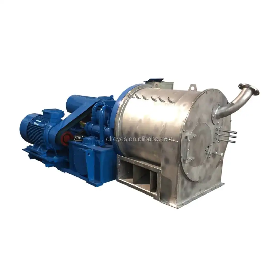 Continuous  Basket 316L Pusher Type Salt Centrifuge