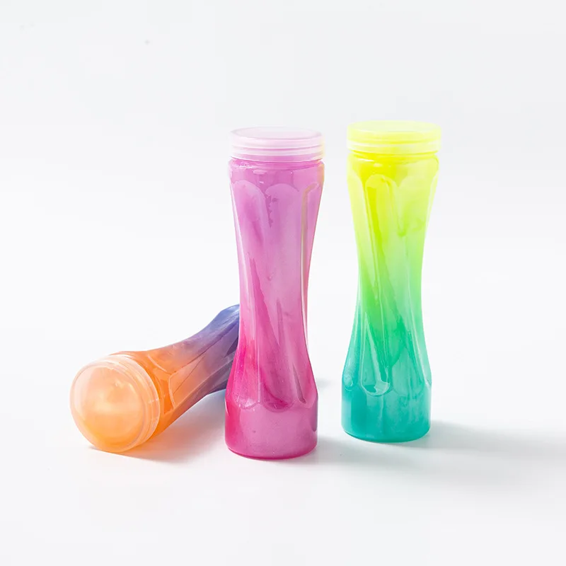 Children DIY Slime Color Mud Clay Water Pearl Light Gradient Crystal Mud Foaming Glue For Sale