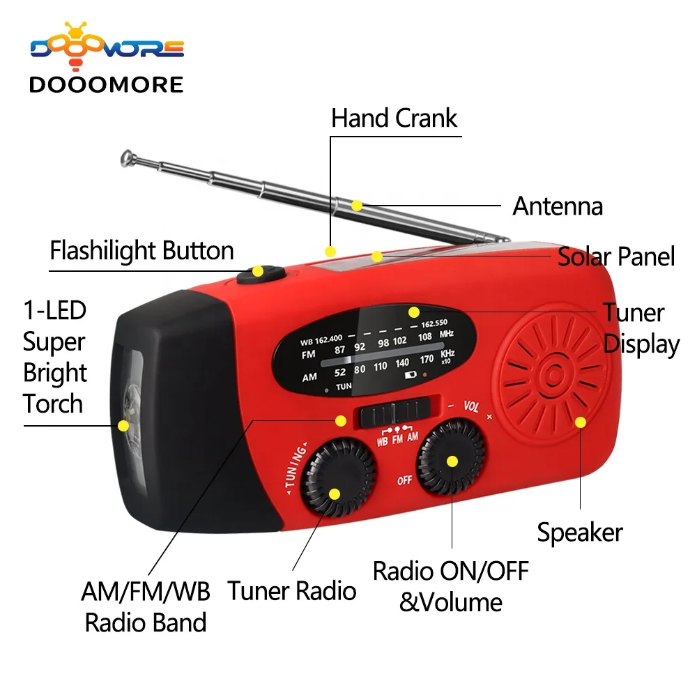 Оптовая продажа аварийное портативное радио солнечные лампы Интернет солнечная батарея динамо am fm Портативное