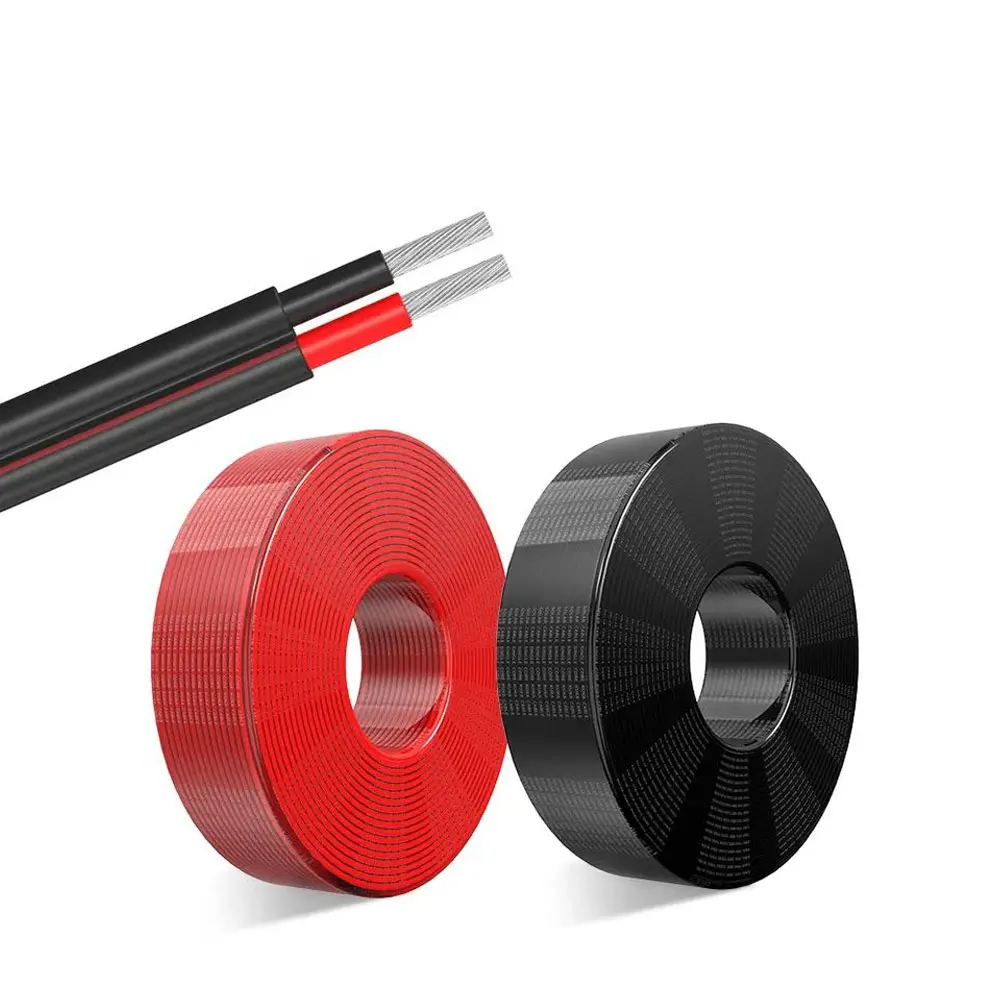 High Quality 4mm / 6mm /10mm Solar Cable Customized DC Solar Cable with TUV PV Wire for Solar Panel
