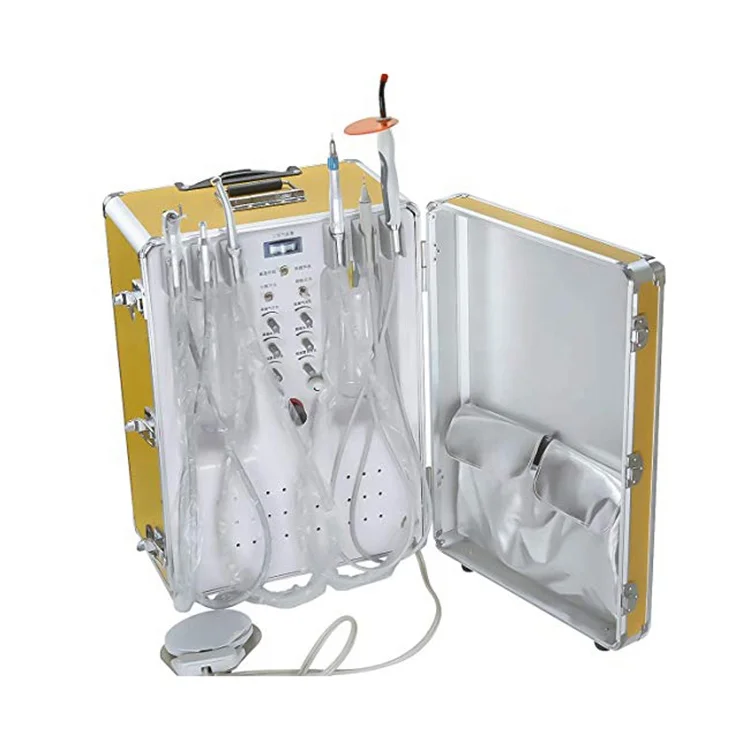 High Quality Mini Portable Unidad Dental Equipment Luxury Mobile Cheap Price Veterinary Dental Unit Chair