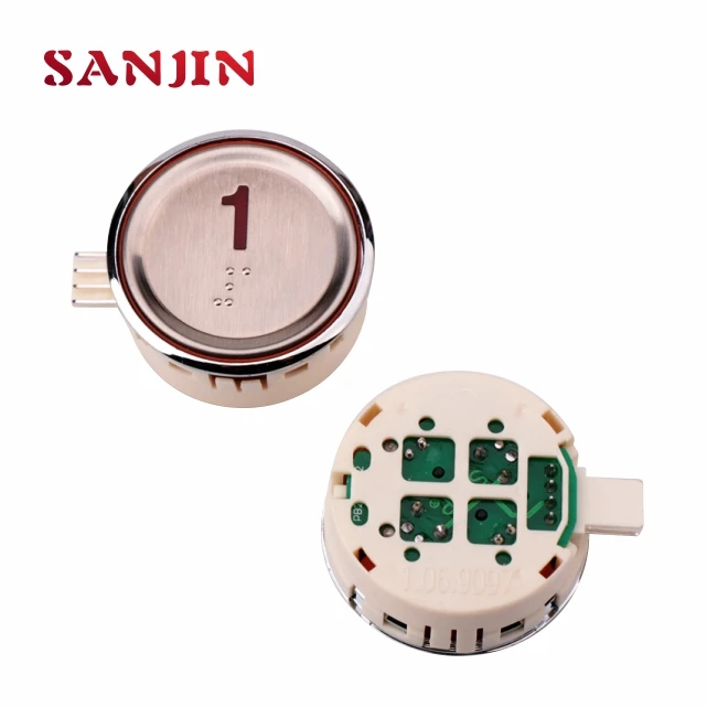 LG SIGMA elevator parts round push button AK-29B