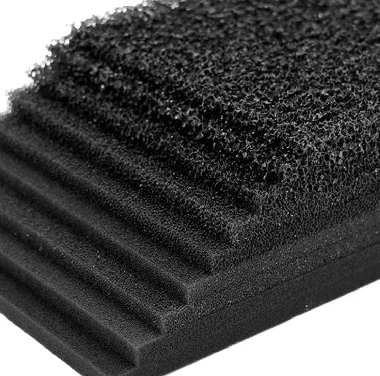 Sponge factory polyurethane filter cotton black trash can air conditioner dust-proof sewage treatment aquarium water