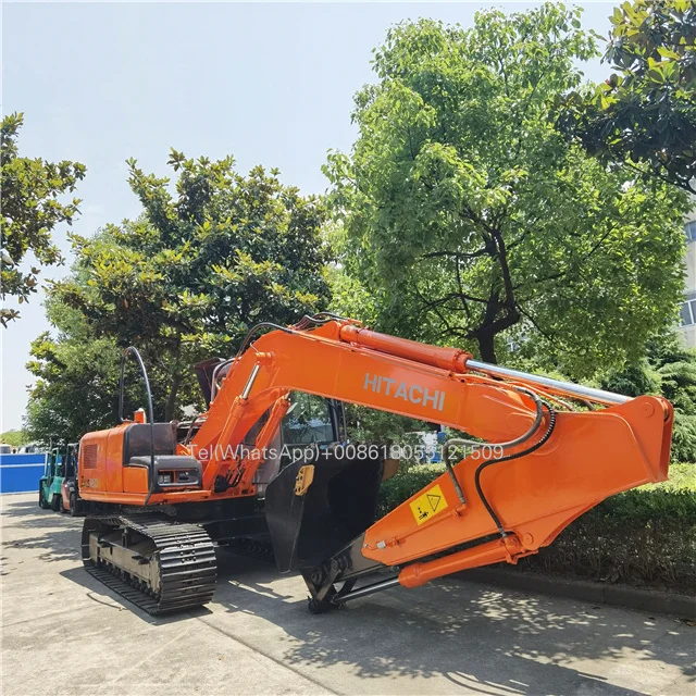 Экскаватор Hitach zx120-6 б/у изготовлен в Японии и оснащен двигателем с непосредственным впрыском Isuzu