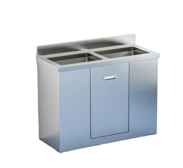 Koda-304 stainless steel purification workshop wash basin sink operating room automatic sensing foot faucet cleaning pool