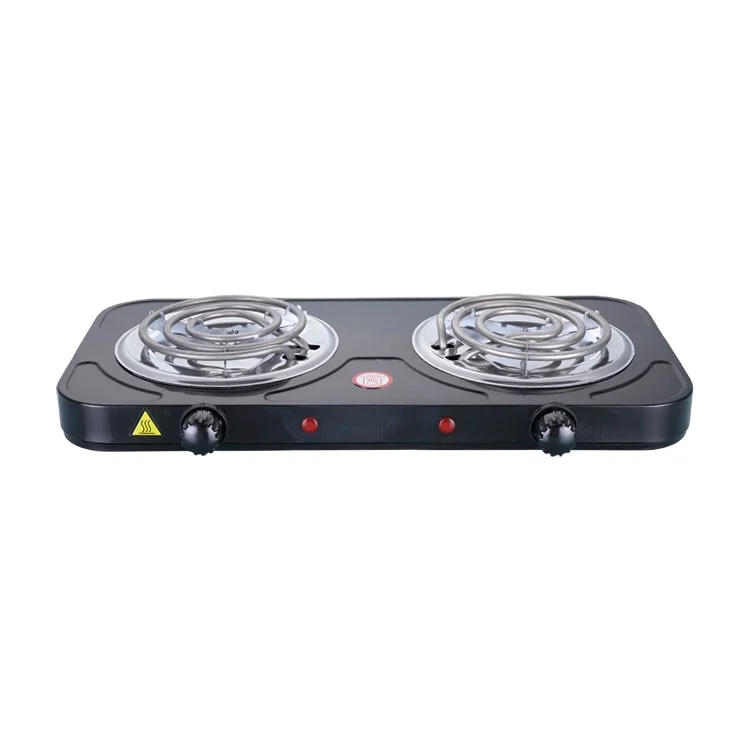 Hot Plate Electric hotplates heater Double coil Burner stove cooker indoor 2000W