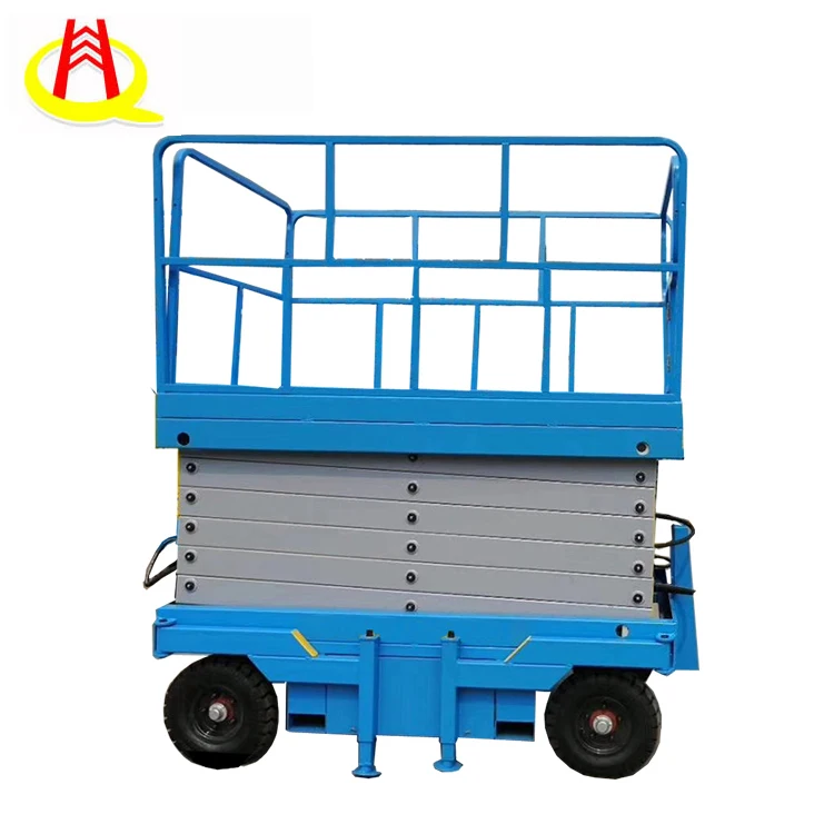 6M-14M Tree Trimming Construction Maintenance Aerial Work Platform Trailer Mobile Hydraulic Scissor Lift Table