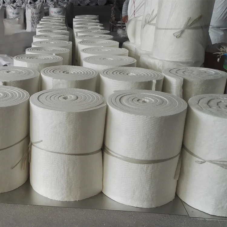 High temperature insulation ceramic fiber refractory blanket 1430 ceramic fiber blanket