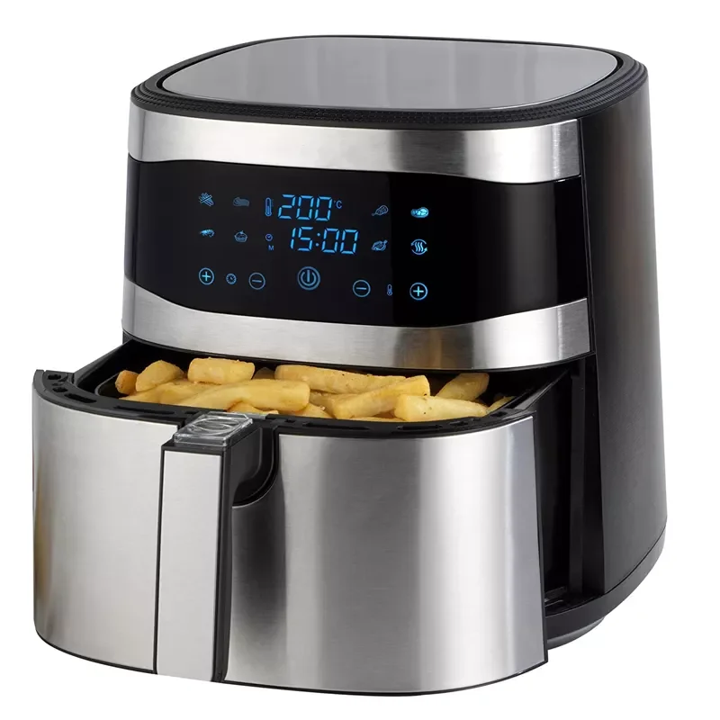 1700w airfryers автоматический 8 л Здоровый без масла для приготовления пищи электрическое устройство глубокой цифровой воздуха фритюрница с двумя решетками
