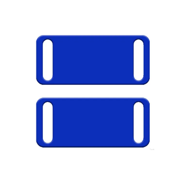 Blank Sublimation Custom Logo Qr Code Metal Aluminum Alloy Pet Name Id Dog Tag Engraving Necklace Dog Tags