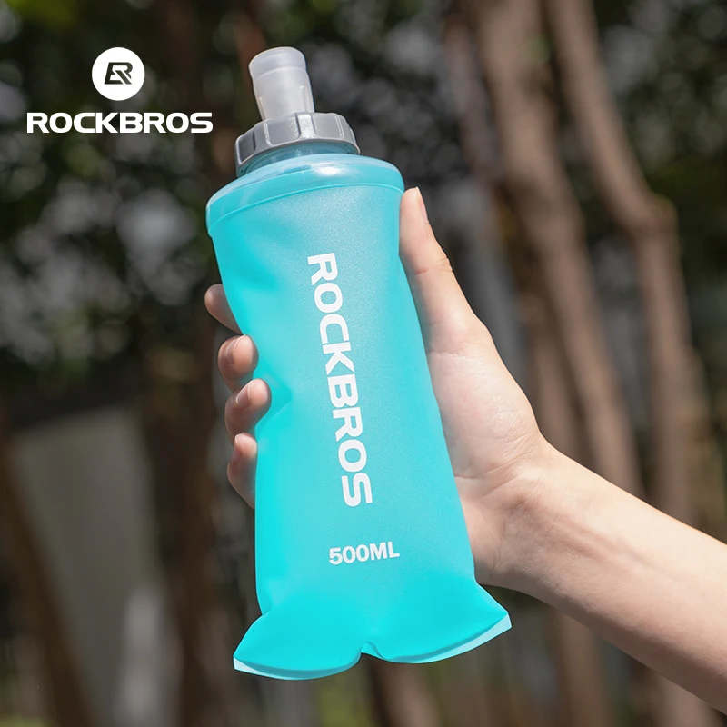 ROCKBROS Tpu Potable Storage Drinkable Hydration Camping Climbing Collapsible  Water Bladder Foldable Water Bottle Bag