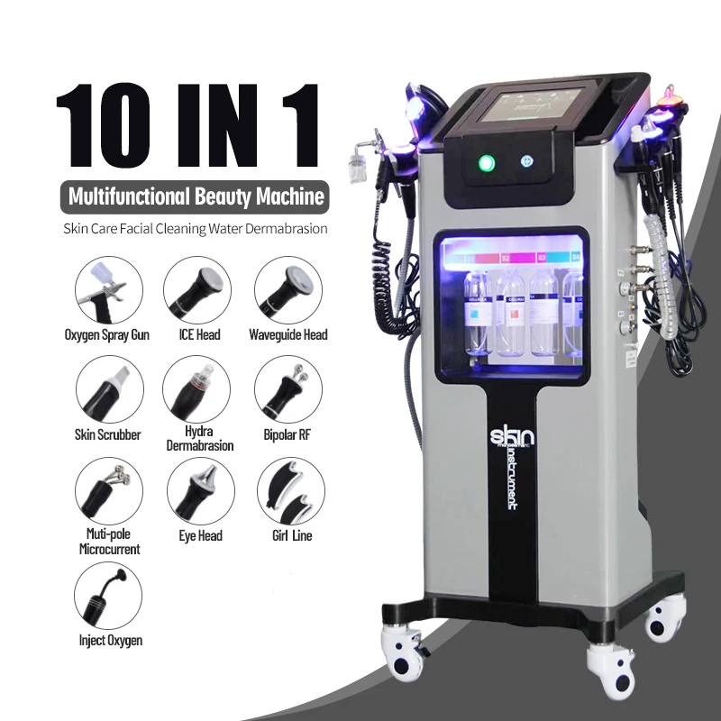 Diamond Peeling Hydro Dermabrasion Water Jet Aqua Facial Skin Rejuvenation Beauty Machine