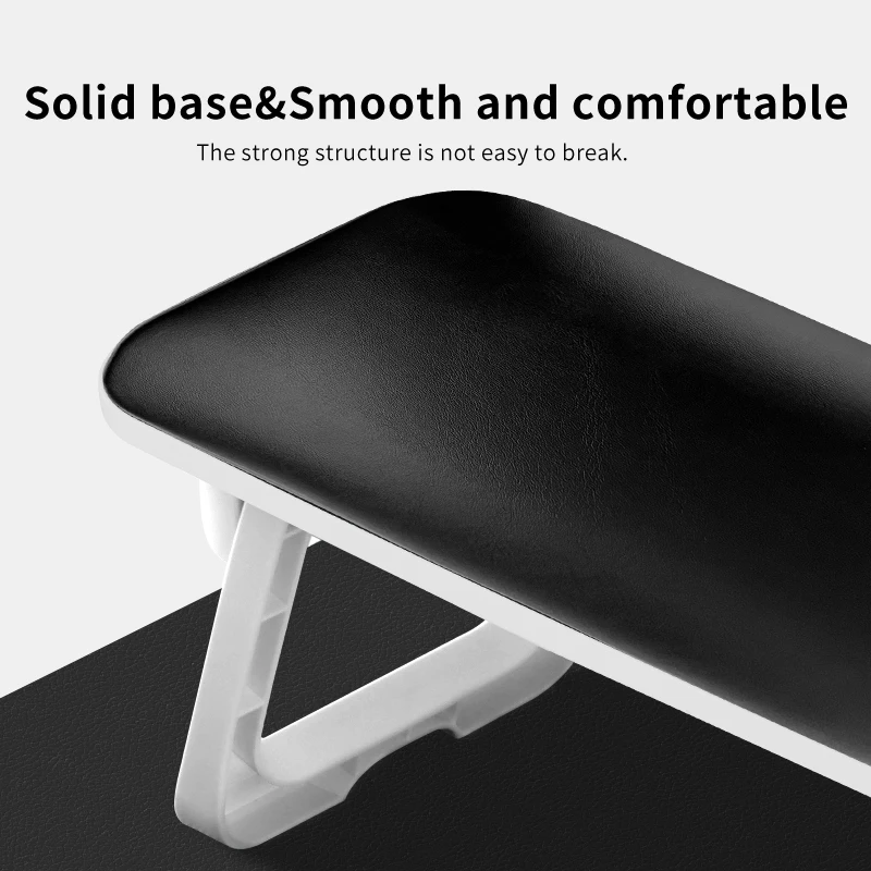 Professional Multifunctional Nail Arm Rest Cushion Table Desk Station Microfiber Leather Manicure Hand Pillow
