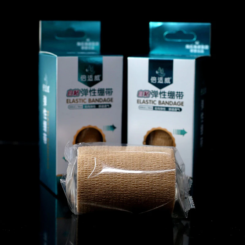 Medical Consumable High Elasticity Non Woven Self Adhesive Bandage