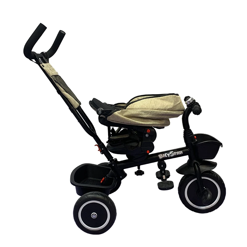 Three wheels pink baby tricycle / cheap cute children tricycle with music / kid tricycle toy for sale in kenya