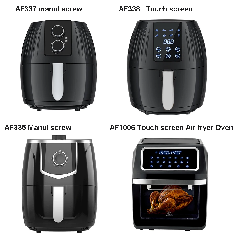 Factory  Air Fryers 4.5l Electric Deep Fryers Amazon Hot Silver Crest Airfryer No-oiL Small Kitchen Appliance