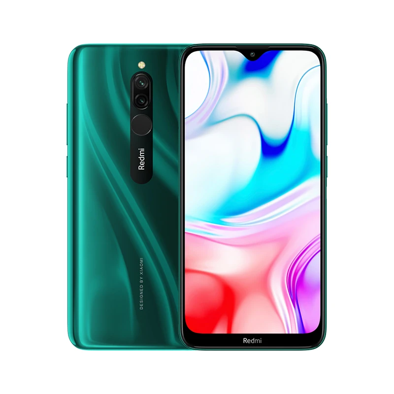 
Global Version Xiaomi Redmi 8 4GB 64GB smartphone 5000mAh Large Battery 12MP Camera 8MP Selfie telephone 6.22 Dot Display 18W 