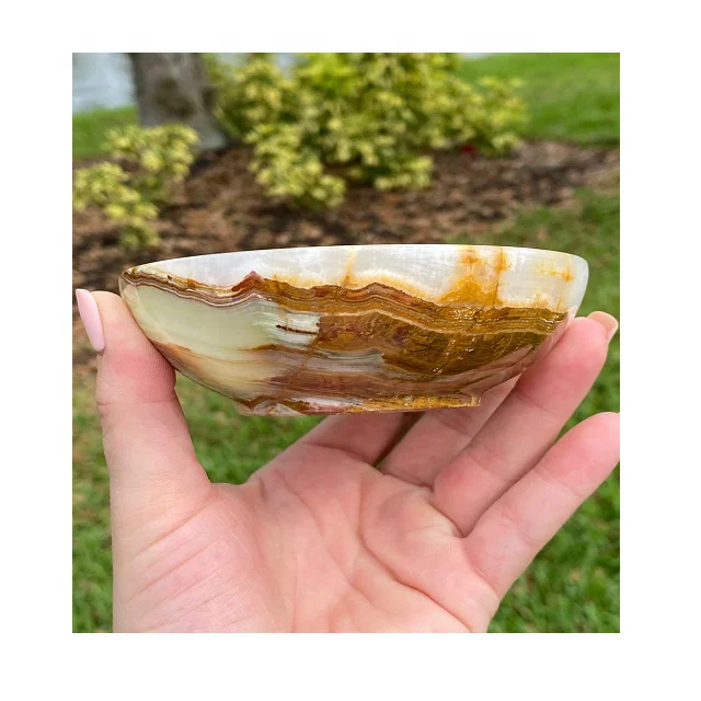 Top Quality Wholesale Light Green Onyx Bowl For Kitchen Use