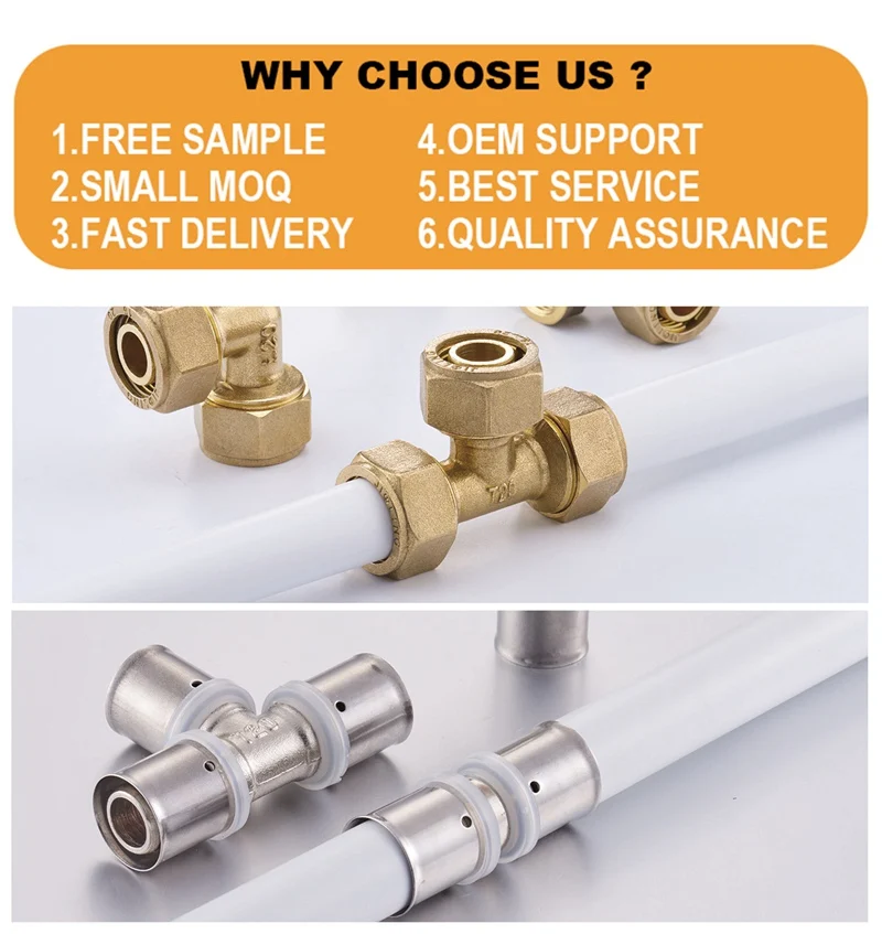 plumber material fitting plumbing copper fittings brass fittings for water tubo