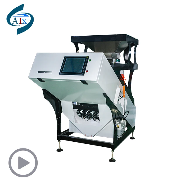 2 row 2-3 ton per hour capacity sunflower grain seed  rice wheat sesame color sorter machine