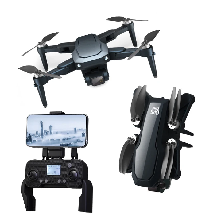 Portable App Manipulation Professional Motor Brushless Gps Drone with Hd Camera