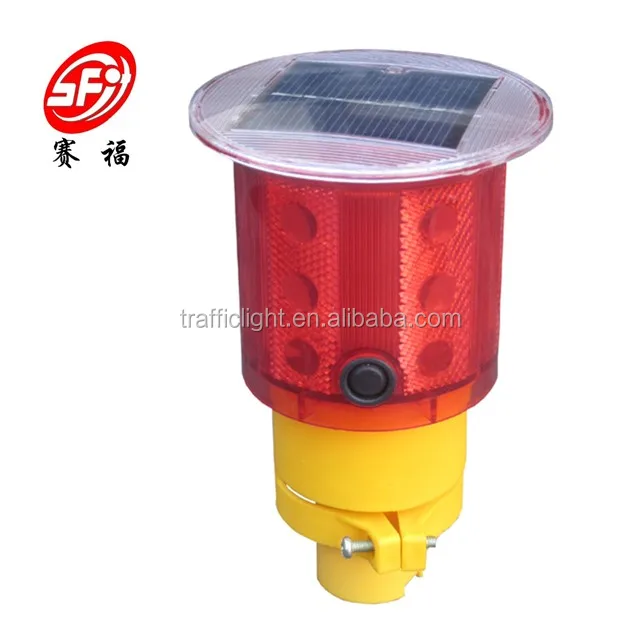 solar led traffic flare light for cone /road safety/barrier/garden/port