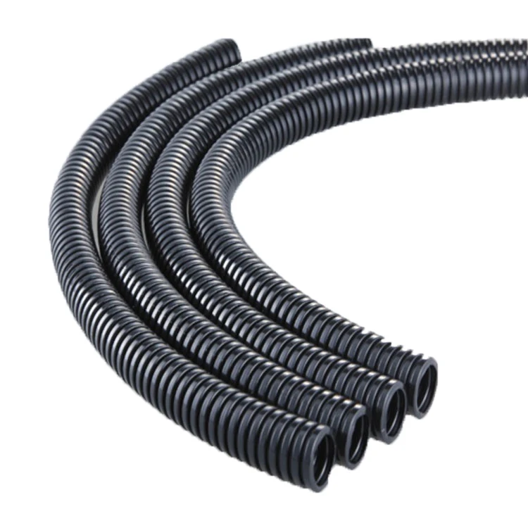 Wholesale Factory price Black Plastic Nylon Cable Flexible Corrugated Pipe hose