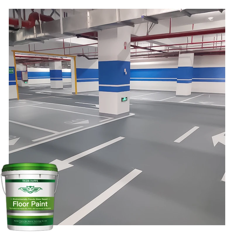 Rubber Floor Paint Epoxy Floor Primer Epoxy Resin Oil Resistant Epoxy Floor Paint for Cement